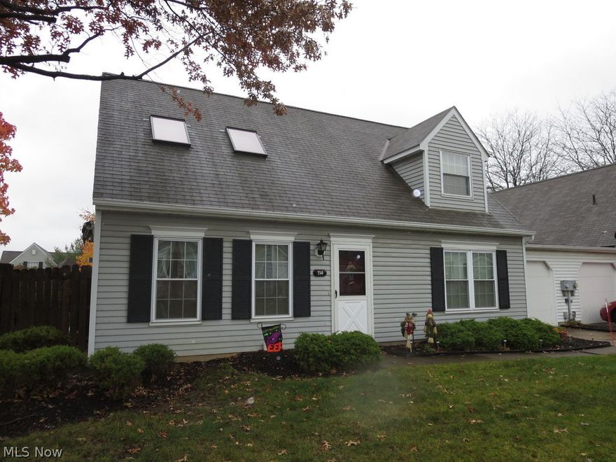 Enjoy the condo carefree living. Two BR two bath unit on a quiet cul-de-sac with attached garage, neutral decor, and includes all appliances. Roof replaced 2007, AC 2009. Master on first floor. Spacious loft area, full bath on second level. Separate laundry room on first floor. Fresh paint and 2 yr old carpet, owner had no pets and was a non-smoker - clean and move-in ready. Main level has great space - living room, formal dining room with sliders to private fenced in patio with retractable awning. Property is violation free! Leasing not permitted.