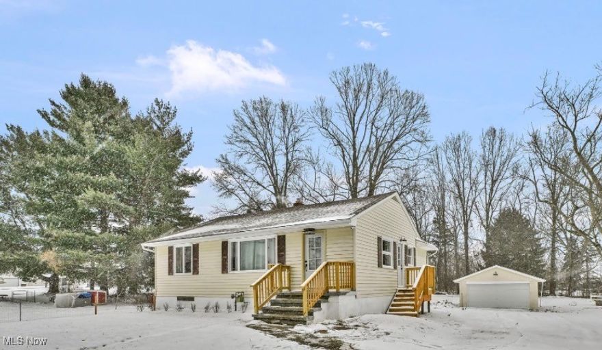 Welcome home to 1731 Berger Rd in Springfield Township! This completely updated, move-in-ready ranch offers the perfect blend of modern style and everyday comfort—and is much more spacious than it appears from the exterior. Located in the Springfield Local School District, this home features 4 bedrooms (3 on the main floor) and 2 full bathrooms, plus a finished walk-out basement, 2-car garage, and a modern fireplace, this home truly has it all. Step inside to a bright and inviting living room filled with natural light and accented by recessed lighting. Just off the living room is the stunning kitchen, showcasing new modern white cabinetry, marble countertops, a stainless-steel range hood, and brand-new appliances that stay. The eat-in kitchen includes a wide window overlooking the expansive backyard. The main level offers 3 bedrooms and a beautifully remodeled full bathroom with contemporary tile. Throughout the home, you’ll find luxury vinyl flooring, fresh paint, updated lighting, and new interior doors and hardware, creating a cohesive, modern look. The walk-out basement expands your living space with a spacious game room featuring a cozy electric fireplace, a 4th bedroom, and a full bathroom highlighted by a stylish black-framed shower door. Additional basement space provides ample storage and a dedicated laundry area. Outside, enjoy a huge backyard, along with new front and side porches. The two-car garage includes a new garage door opener. Major updates for peace of mind include: new roof, central air conditioning, sump pump, water filtration system and basement windows. **Bonus: All staged items are included with an accepted offer at full asking price!** Don’t miss the chance to make this move-in ready home yours—schedule your showing today!