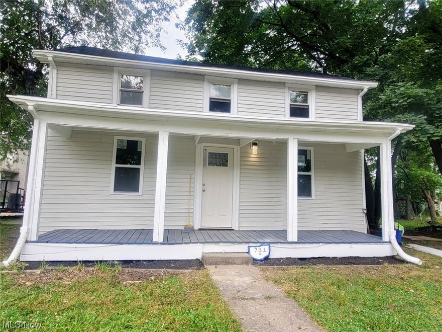 Attention house hunters! Looking for the perfect property to live in and also generate rental income? Here's your chance! This adorable 3 bed, 2 bath duplex has been completely updated including a new roof, new electric panels, new hot water tanks, a new furnace for downstairs unit, new windows, and new flooring throughout! Downstairs unit has first floor laundry hookup. The upstairs unit is already rented while the downstairs unit is currently vacant, making it an ideal opportunity for potential buyers. Sitting on a quarter of an acre, you don't want to miss this one!