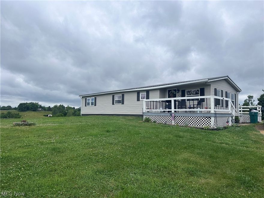 Beautiful four-bedroom, two-bath home on 4.6 acres just 5 miles from McConnelsville! This home features many updates, including a new metal roof. Come enjoy the stunning views and peaceful surroundings of this lovely property. The seller is offering a $4,000 flooring allowance at closing.