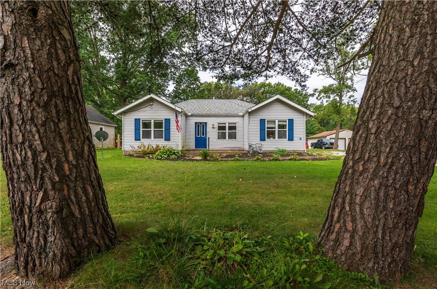 Welcome to this charming, one floor living ranch style home located in the heart of Stow! This three bedroom home is situated on almost a half acre lot. Featuring all new flooring throughout this home. This home is updated with both a fully remodeled kitchen and bathroom! The oversized detached garage gives plenty of extra space for all of your storage needs! Call to schedule your private showing today!