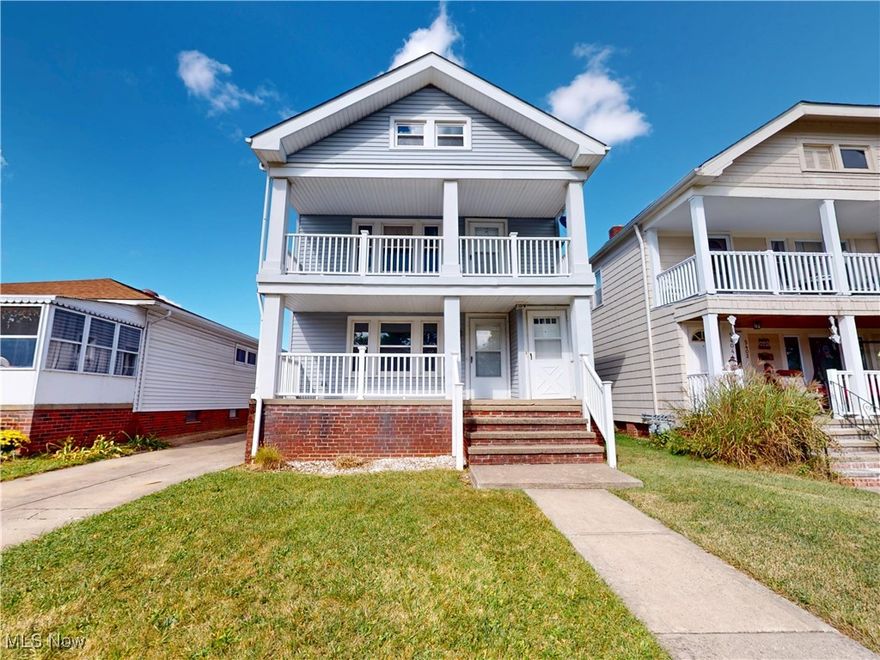 Wow! This duplex home is truly amazing! This up-and-down beauty is a rare find, offering two beautifully updated units full of character and charm.
The first-floor unit features a stylish kitchen with hard surface counters, soft-close cabinetry, a farmhouse sink, updated flooring, and stainless steel appliances. You'll love the spacious dining and living rooms, highlighted by gleaming dark wood floors, rich natural woodwork, built-in cabinets with leaded glass, large windows that flood the space with natural light, and a cozy fireplace. The wood floors continue through the two generous bedrooms, and the full bath has been completely remodeled with modern finishes.

The second-floor unit is equally impressive, showcasing the same quality remodel and design as the first floor. Its kitchen includes a huge pantry for added storage. The living and dining rooms, along with both bedrooms, feature gorgeous hardwood floors in a lighter palette, creating a warm and inviting atmosphere.

Each unit enjoys its own private front porch, plus entry access from both the front and side of the home. The basement provides wide open storage space, washers and dryers for both units, separate heating, cooling and H2O for each unit and even another full bath.

Outside, you will find a large two-car garage and a charming fenced yard offering privacy and space to relax.

The remodel of this lovely home includes H2O, furnaces, C/A in 2022, New windows in 2011, roof in 2019, Appliances in 2021, refinished wood floors in 2020 and kitchen and baths 2021 to name a few. Don't miss out on this outstanding opportunity.