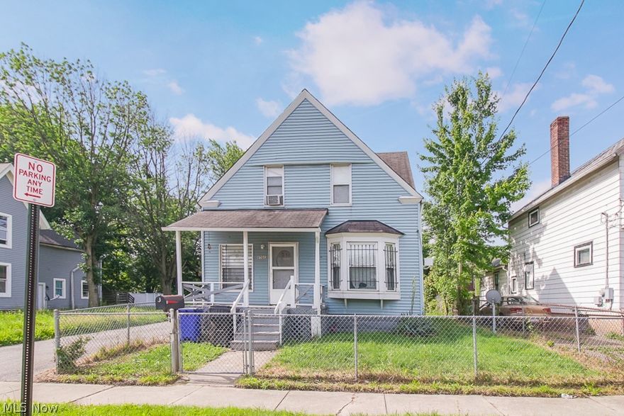 Well maintained Cape Cod in Cleveland's Cudell neighborhood available for purchase. This two bedroom, one bathroom home features vinyl plank flooring throughout the living spaces, a dining area off the kitchen, first-floor laundry and deck in the fully-fenced in backyard. New vinyl windows. This tenant-occupied home has been professionally managed and kept in great condition. Close to I-90, Lakewood and Detroit Shoreway.