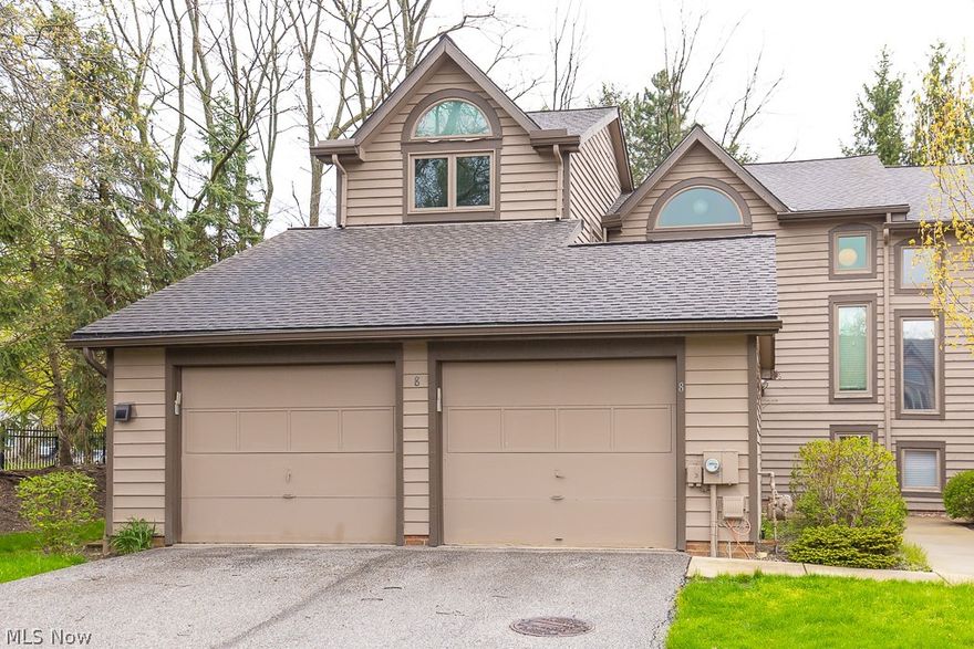 Motivated Sellers!! Welcome home to this spacious and well maintained townhome in Beachwood! Located in The Village which offers residents easy access to amenities including tennis courts, walking trails, scenic lakes, swimming pool, fitness center, playgrounds and more. Step inside this well designed home where you are greeted by a lovely vaulted great room with brick wall fireplace and sliding doors that lead out to a decked patio. A spacious second floor loft area overlooks the great room as well. The first floor is complete with a master bedroom that includes an en-suite full bath, eat-in kitchen, laundry/mudroom that connects to the attached garage, and an additional half bath. The second floor includes two large bedrooms, a loft and a full bath connected to one bedroom with hallway
access. The finished basement with half bath is a blank canvas that could be perfect for entertainment, home gym space, storage, or anything else you might need. New carpet throughout (2024). The Village is conveniently located next to great shopping, I-271, Acacia Metropark and much more.  Schedule your showing today!