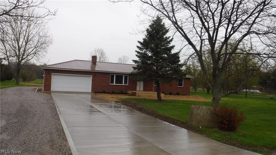 Beautifully renovated. Quality craftsmanship and materials. Soft close cabinetry with granite counter tops. Finished basement with a rec room, full bath, and additional bedroom/office. Huge seven acre lot with pond and outbuilding with a separate driveway.