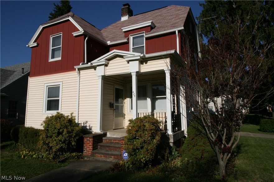 This home is ready to be called yours! Awesome location. Corner lot with a large yard, 3 bedrooms, 1 full bath with a bonus-closet half bathroom. Hardwood floors. Detached 1 car garage. Large dining room area, eat in kitchen and a fireplace in the living room. Updated electric panel. With great bones, this home just needs your touches. Selling as-is. Please call with any questions or to set up your own private showing.