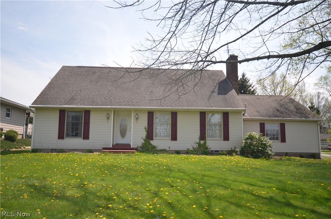 Move in condition Tallmadge Home with massive cathedral great rm! Rear entry 2 car attached garage w keypad, electric, opener, cabinets & h/c water. Cathedral great rm includes recessed lights, skylights, floor to ceiling stone raised hearth gas fireplace w blower & mantle. Atrium door to private rear patio plus a full bathroom w pedestal sink & shower. Nice dining area open to great rm, living & kitchen. Front living rm w stone wood burning fireplace w mantle adjacent to the tile foyer. First floor bedrooms and tons of built in storage in the hallway. Updated full bathroom w tile floor, gorgeous counter, lg tall vanity w drawers & shower/tub w tile walls. Spacious updated kitchen w tile backsplash, raised panel cabinets & pantry cabinet plus a skylight for wonderful daylight year-round. Upstairs offers a giant bedroom w built in shelving, built in desk & tons of storage! Multiple access points to storage in the eaves- with lights! Rec room in basement provides extra living space plus