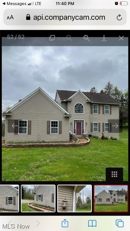 Nice 3 bedroom, 2 1/2 baths. Maysville school District. Over 2 acres. Gas fireplace. 2 car garage. Above ground pool not warrantied by seller. Full, walkout basement. Second floor loft overlooking the living room. 2 bedrooms upstairs share a bathtub with shower and commode but have separate sinks and vanity's. Lots of wildlife. Private back yard. An additional 3 acres added to listing making the lot size 5.22 acres.
