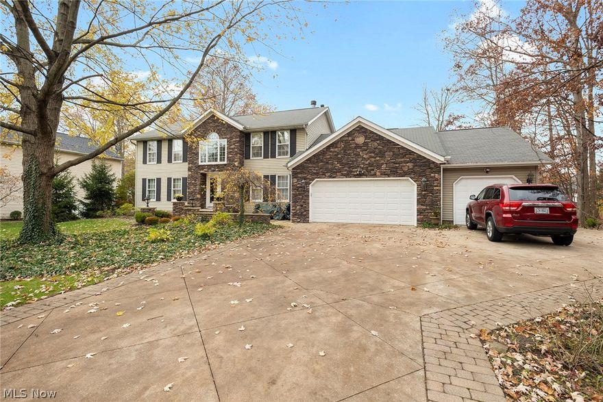 Welcome home! This 3 bedroom, 2.5 bathroom home in Aurora is move in ready -- all that's missing is you! Feel right at home from the moment you walk in! Carpeted family room with french doors, which can easily be used an office. Open concept with gorgeous great room with wood floors, wood burning fireplace, and plenty of natural light. Flows right into the newly remodeled eat-in kitchen, which offers cherry cabinets, granite countertops and stainless steel appliances including Viking Range and double ovens. Plenty of counter and cabinet space for storage in the kitchen and throughout the entire home! Spectacular dining room off of the kitchen with built in storage. Mudroom off of the garage, laundry room, and half bath complete the stunning first floor! Next, step into into the backyard aka your private oasis, which is accessible via multiple entry points (great room, kitchen, or mudroom). Fenced in backyard that has it ALL -- mature landscaping, brick patio for relaxing, green space with fire pit, and an inground pool! There are 3 bedrooms upstairs and 2 full bathrooms including a jaw dropping en suite off of the master bedroom with travertine stone, glass shower, and separate bathtub. Gas fireplace in the master bedroom. 3 car attached garage. A/C 2017, Furnace 2014, hot water tank 2016. Heater for pool 2017. Close to parks, schools, shopping, eateries and major highways making the commute to Akron or Cleveland in under 30 minutes! Look no further. This home is a MUST SEE!