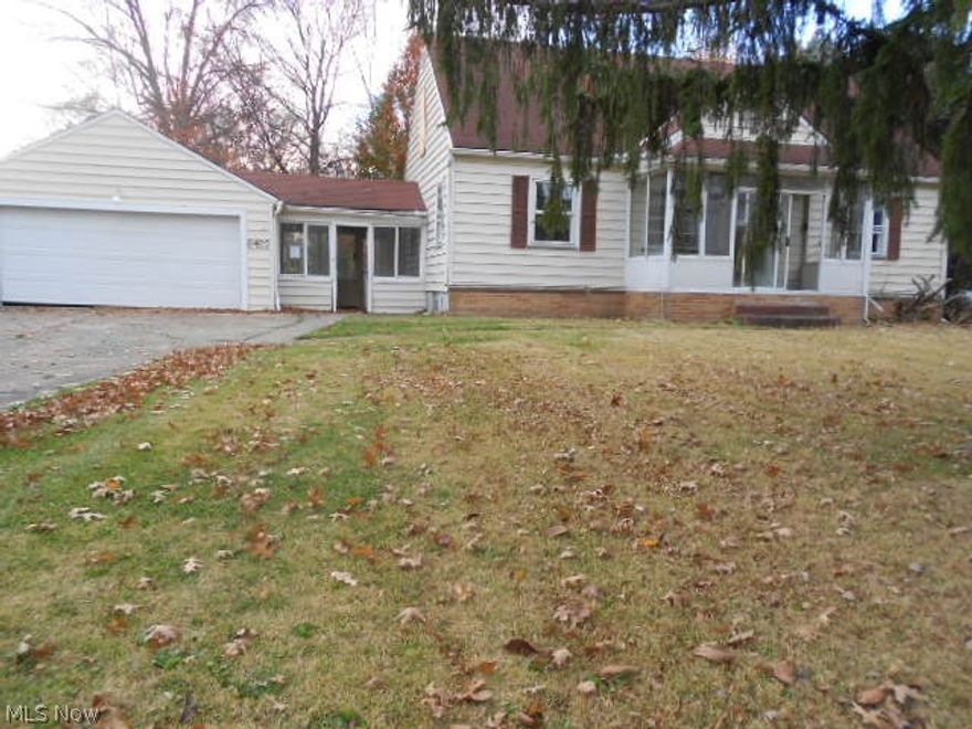 Tremendous opportunity awaits the savvy buyer on this one!  Potential fills this spacious cape cod with over 1,600 square feet of living space situated on a sprawling .93 acre lot.  The home appears to have good bones but deferred maintenance has gotten the best of her over the years.  Bring your note pad and ideas, the sky is the limit on this one!