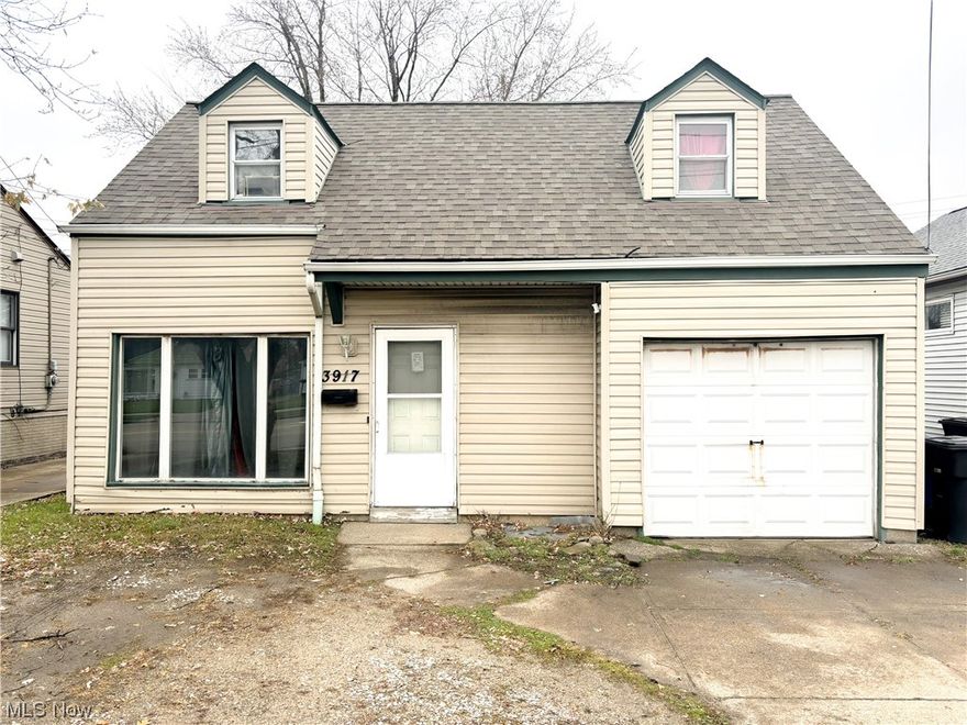 Welcome to this charming and cozy 3-bedroom, 1-bathroom property with TONS of potential! Perfectly nestled just minutes from the heart of downtown Cleveland, this residence combines comfort and convenience, offering a warm atmosphere with a practical layout. With your touch this house will be perfect as an investment property or first home!

The attached garage ensures your vehicle is always secure and easily accessible, adding an extra layer of convenience to your daily routine. Step outside to discover a large backyard space, perfect for relaxation or entertaining. A large shed in the back provides additional storage space, allowing you to keep things organized and tidy.

The house, built on a slab foundation, offers stability and low maintenance.

The prime location of this property allows you to enjoy the quick access to the highways and the vibrant energy of downtown Cleveland. 
Don't miss out on the chance to own a piece of comfort and convenience near the heart of the city. Schedule a showing today!