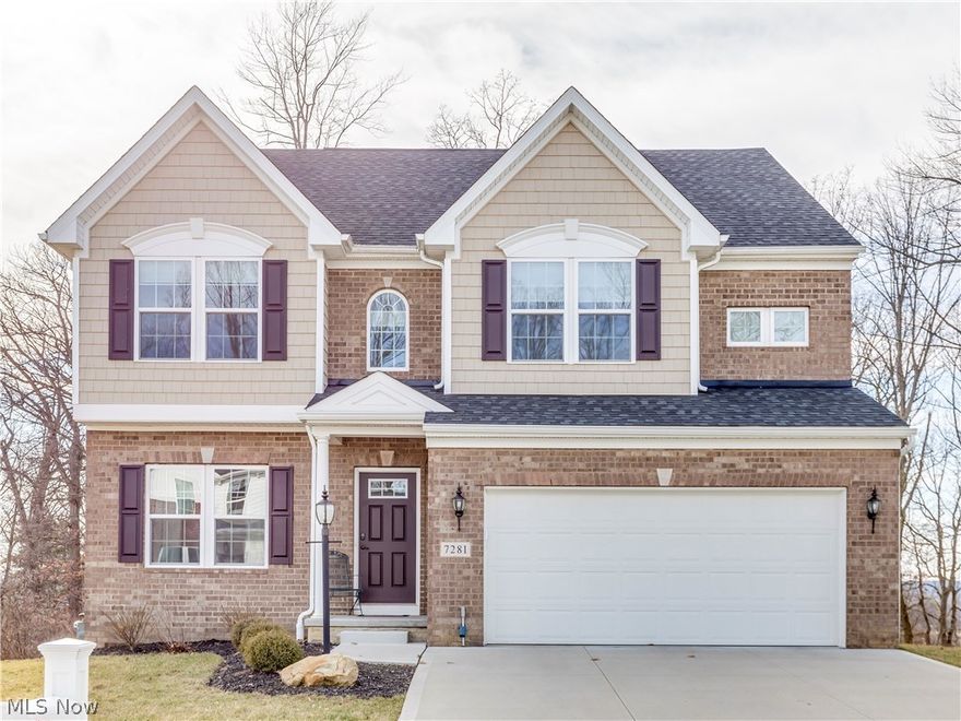 This just like new home is ready to move in to!  This most popular open design includes a chefs kitchen with large island, spacious pantry and huge island, sunny morning room with vaulted ceiling and lots of windows, a huge great room with gas fireplace with stone surround and a dining room that could also be a den. The owners suite includes a spacious walk in closet and a luxury bath with tile shower, large tub and double sinks. Three additional bedrooms, full bath and generously sized laundry room complete the second level. Insulated garage, walk out lower level, 80 gallon water heater and beautiful backyard. Neighborhood amenities include a pool, playground and club house.