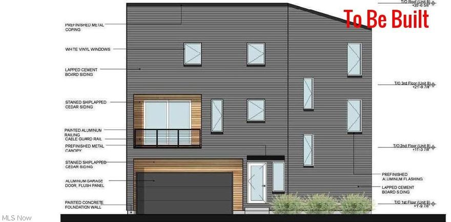 Contemporary new construction in Tremont to be built by Civic Builders! Permit ready, tax abated 4 bedroom with attached 2-car garage, open floor plan, basement and balcony. Generous allowances for you to pick your own cabinets, quartz counter tops, carpet, tile and hardwood floors. Steps to the restaurants, coffee shops and boutiques that make Tremont unique. Easy access to Downtown, University Circle, Ohio City, Gordon Square and all freeways.