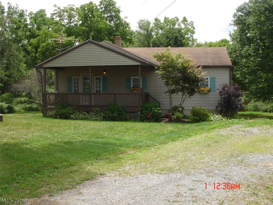 Enjoy county living in this 3 bedroom ranch but within miniutes of all amenities. This home is move in ready with new windows and new carpeting in the bedrooms and new carpeting in the living room. New stainless appliances in the eat in kitchen which features a sliding door onto the back deck.  Fresh paint in all the rooms. This home features a 10x20 front porch and two decks in the back, an upper deck 8x18 and a lower deck 14x20. Lower level family room and mud room with sliding door.  Septic System is updated to an aerated system with the service contract paid till July 2019. The property is located in Crestview school district. Schedule your showing today to make this house your home.