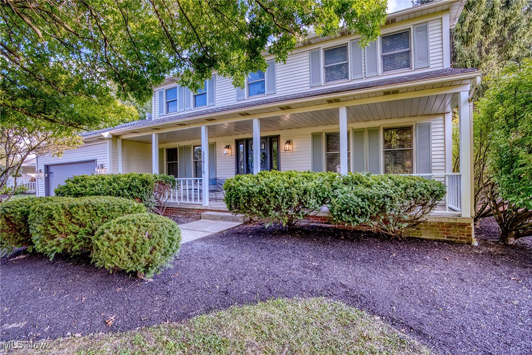 Welcome home to this lovely four bedroom colonial! Beautifully remodeled from top to bottom, this home has everything you've been looking for. Four spacious bedrooms plus a first floor office and a large lower level bedroom and full bath for a total of five bedrooms, three full and one half bath! Walk up to the inviting front sitting porch and into the bright entryway with new tile floor, first floor office, large living room and dining room with charming designer touches throughout. The updated eat-in kitchen boasts, beautifully refinished hardwood floors, brand new appliances, quartz countertops, tile backsplash, and breakfast bar. Enjoy the screened in back porch perfect for enjoying summer evenings. The huge family room has a gas fireplace and built in cabinetry. First floor laundry/mudroom off the attached garage, and a large half bath complete the first floor. The second floor has four spacious bedrooms including a large primary suite with attached bath with walk-in tiled shower, double vanity, huge soaking tub, and a walk-in closest. The main bath on the second floor has been tastefully updated. All new carpet, lighting, paint, and hardware throughout. The lower level has a massive recreation room and a large bedroom and full bath perfect for guests! There is still plenty of additional storage space in the unfinished portion of the basement. This home is located in a quiet neighborhood in the highly sought after, top rated Solon City School District. So much to love about this gorgeous Solon home!