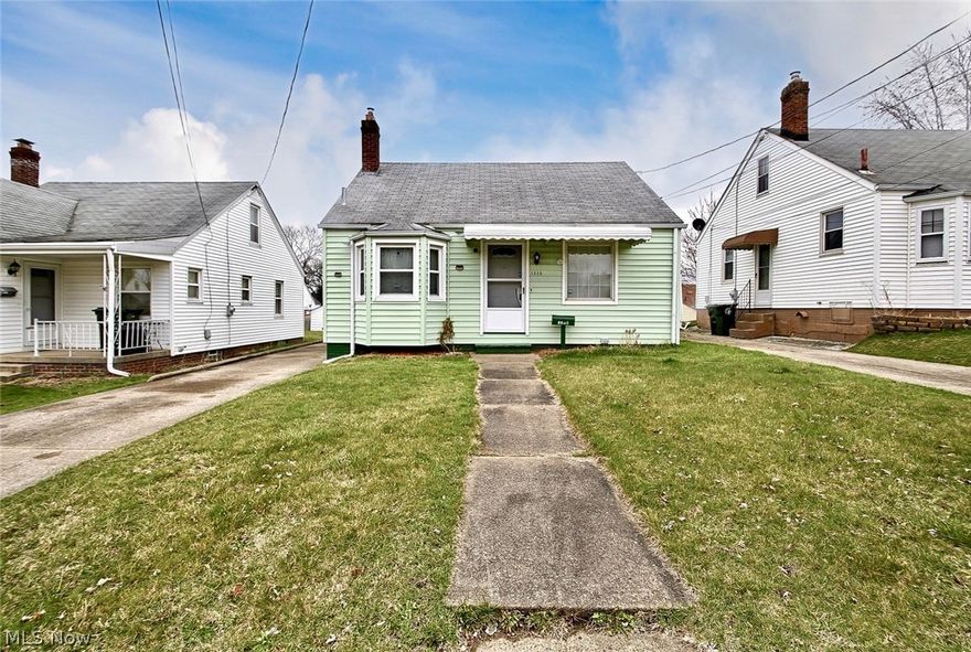 Welcome to 1220 Homewood Ave. S.W. 1 car detached garage, 3 bedroom, 1 bath home with eat-in kitchen, hardwood floors on first level, new furnace in 2021, glass block windows in basement.  Gym flooring in basement to stay with home. The security system - Ring with CCTV camera system stays with home. Conveniently located. Call for your showing today.