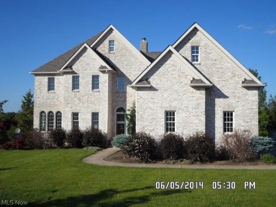 Gorgeous brick front colonial in Fox Meadows! The beautiful one acre lot can be enjoyed from the large deck, just in time for summer! Inside,fresh paint and neutral carpeting highlight the lovely floor plan. The spacious kitchen features upgraded cabinetry, granite counters, tile flooring and more. some bedrooms have built in desks or shelving are perfect for the growing family. The gracious master suite offers private bath & walk in closet. The first floor office den/office and a fifth bedroom option in the finished basement. A lovely Home!