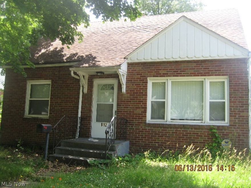 Brick cape with a one care detached garage. 2 bed rooms on the first floor 3rd bedroom on the 2nd floor. This is a Freddie Mac/Home steps foreclosure property being sold as is. Freddie Mac has now implemented a new 20 day first look program for home owners to be able to purchase a property without competition from investors. Prequalification letter and/or proof of funds required with all offers.