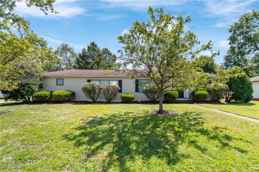 Welcome to 1544 Amherst RD NE in the prestigious Charity Rotch! This beautifully updated ranch home seamlessly blends comfort and elegance. This residence boasts an open layout, perfect for both relaxation and entertaining. The heart of the home is the stunning kitchen, equipped with Quartz countertops and high-end cabinets that offer both style and functionality, ideal for culinary enthusiasts. The living area is bright and inviting, featuring a custom fireplace and large windows that let in natural light. LVT flooring throughout the main level with updated bathroom to include tub/shower combo, modern vanity and light fixture. The mud room/drop zone is so convenient leading out to the two car attached garage and large fenced in backyard, offering a serene escape, perfect for outdoor gatherings or privacy. The partially finished basement features a comfortable rec room with fireplace along with a laundry area and plenty of storage. With its modern upgrades and timeless appeal, this ranch home is a perfect blend of luxury and practicality, making it an ideal choice for enthusiastic buyers. Schedule your showing today as this one will not last!