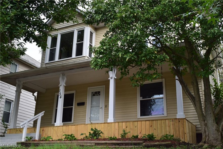 This spacious home located in the heart of New Concord has had many updates within the past few months.  On the main level, you will find a large entryway with a built-in bench with storage.  In addition to the entryway, on the main level, you will find the living room, dining room, a large kitchen that has been updated and an updated half bath. Upstairs you will find three bedrooms, an updated full bathroom, and laundry room. Beautiful hardwood floors and millwork throughout this home.  New porch on the front of the house and screened in porch and deck on the rear of the home.  Too many updates to mention must see for yourself.