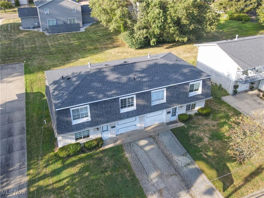Wonderful opportunity to own a 2-unit Duplex in a Prime West Akron Location. Each unit is 2 Bedroom/ 1.5 Bath, full separate basements with Laundry Hook-ups. 1.5 car garage. Roof Approximatly 5 years old. Conveniently located to schools, highways, shopping, and dining. Strong rental history. Financials available upon request. Being Sold AS-IS.