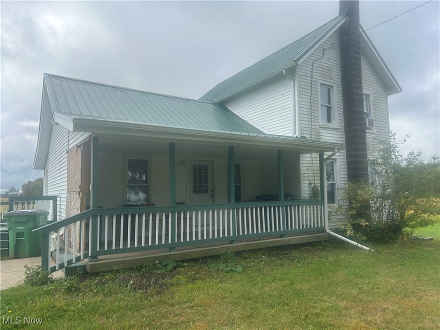 Two-story Colonial home on 1.06 acres with a large detached garage/barn.  Additional building on the property for extra storage.  A new propane furnace was installed this year, and a new filtered water system was installed in the kitchen for drinking water. The stove and refrigerator will remain with the property.  A large front porch is perfect for enjoying those warm summer evenings—plenty of outdoor space for the family to enjoy gardening or outdoor activities.  Call today to see this country home.