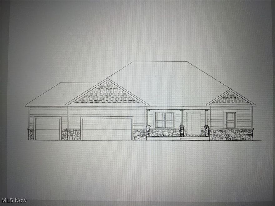 Welcome Home to This New Construction Gem in Desirable Tallmadge, Ohio!

Discover the perfect blend of modern design and everyday comfort in this stunning new build, located in one of Tallmadge’s most sought-after neighborhoods. This thoughtfully designed split-ranch floor plan features soaring cathedral ceilings that create an open, airy feel throughout the kitchen and great room.

Enjoy cooking and entertaining in the chef’s kitchen, complete with a large island—ideal for gatherings with friends and family. The home offers 3 spacious bedrooms and 2.5 bathrooms all conveniently located on the main level. The formal dining room provides versatility and can easily be used as a home office or flex living space.

The primary suite is designed with comfort and accessibility in mind, featuring a generous walk-in closet and handicap-accessible amenities. Step outside to your private covered deck—the perfect place to relax in the evenings or host summer get-togethers.

Downstairs, the full walkout basement boasts high ceilings, a rough-in for a future bathroom, and the potential to add up to 1,700 square feet of additional finished living space with possible additional bedrooms—limited only by your imagination!

High efficiency Lennox furnace and AC carry a 10 year parts and labor warranty! 

Act Now! With construction underway, the buyer still has the opportunity to select finishing touches and even opt to have the basement finished during this phase of the build.

Note: Property taxes are currently based on vacant land and will be reassessed upon completion.

Don’t miss your chance to make this exceptional new construction your forever home—schedule a tour today!