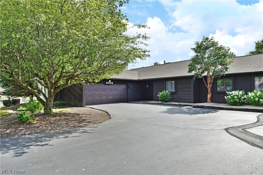 Look no further for Spacious Condo Living on 1 floor.  Come see this neutral painted Ranch Condo w/ 2 Bedrooms, 2 Full Baths, 2.5 Car Attached Heated Garage with Private Entrance in Liberty Township. Condo boasts a Spacious open floor plan with vaulted ceilings, large bedrooms, tons of closets & storage space.  Primary bathroom with updated tile shower with laundry near bedrooms. Kitchen includes pantry and plenty of cabinets and counter space. Garage is heated, sun room & deck off the great room look over the private serene backyard. All appliances stay. New neutral LVT flooring throughout. Newer washer/dryer, hot water tank, furnace, and much more. Make an offer before it's gone!