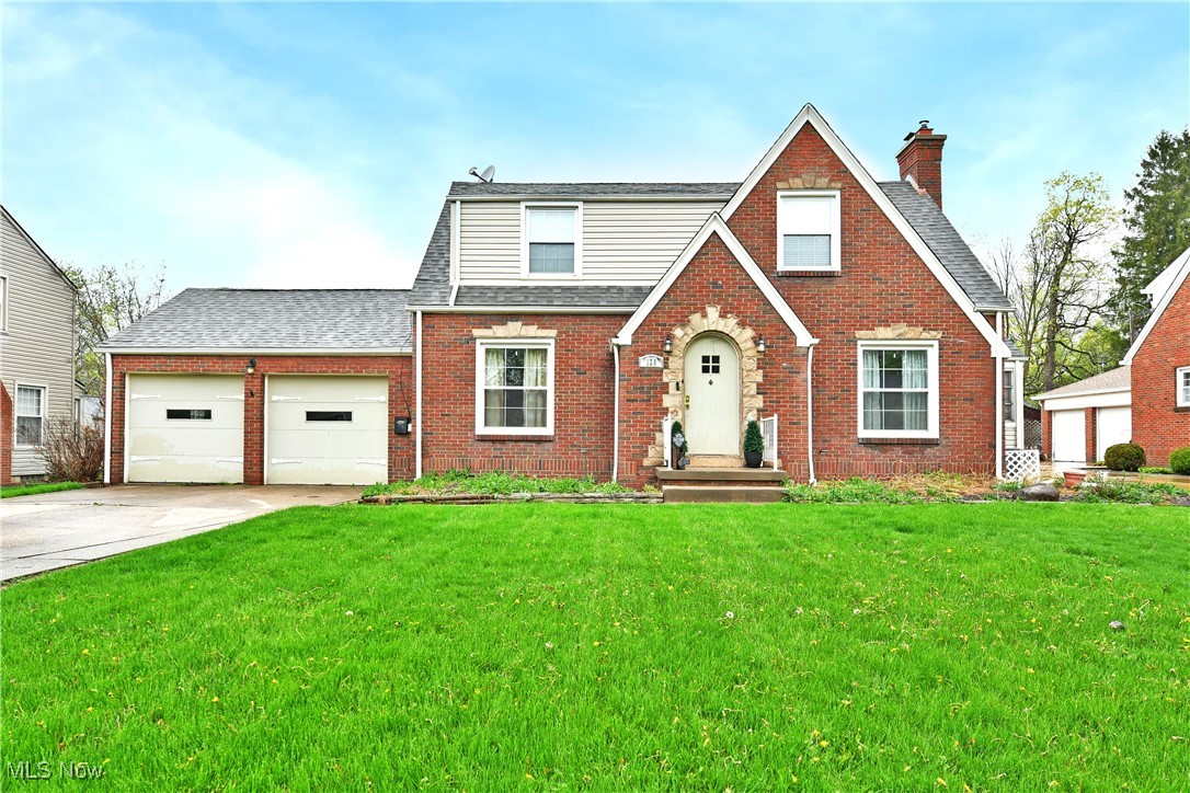 A perfect place to call home! You will love the charm and design of this well maintained Boardman home. The attractive brick and stone work gives Tudor style vibes, then step inside the original arched front door to the newly refinished natural hardwood floors in the main living areas. The large living room has a wood burning fireplace and entrance to an enclosed patio that leads to backyard. The whole house has a fresh coat of paint. Formal dining room with original wainscoting and crown molding. All appliances stay in your nice sized kitchen complete with extra dining area, beautiful back splash, counter tops along with tons of cabinet space and new laminate wood flooring. There is a 1/2 bath between kitchen and living room for added convenience. 3 large bedrooms upstairs and a recently renovated full bathroom. Basement is partially finished and is a great bonus area. Basement has a walk up to the Large backyard with concrete patio and is fenced in for all of your outdoor activities. Access to your 2 car attached garage from the kitchen. New Furnace/Ac Unit in 2022