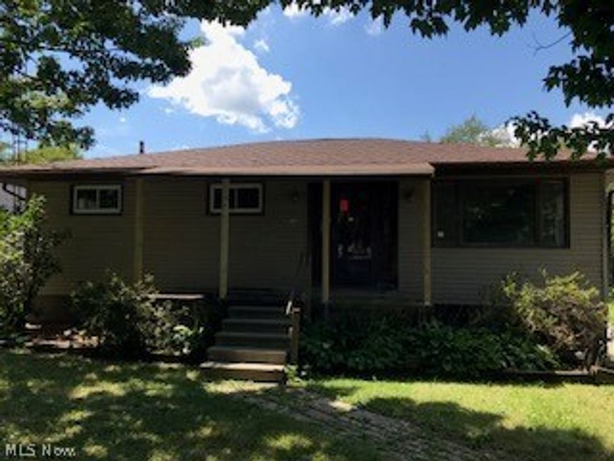 Large ranch style home featuring 4 bedrooms and 2 full baths on the main floor, first floor laundry, a full bath and kitchen in the basement, 1 car attached and a 1 detached garage.