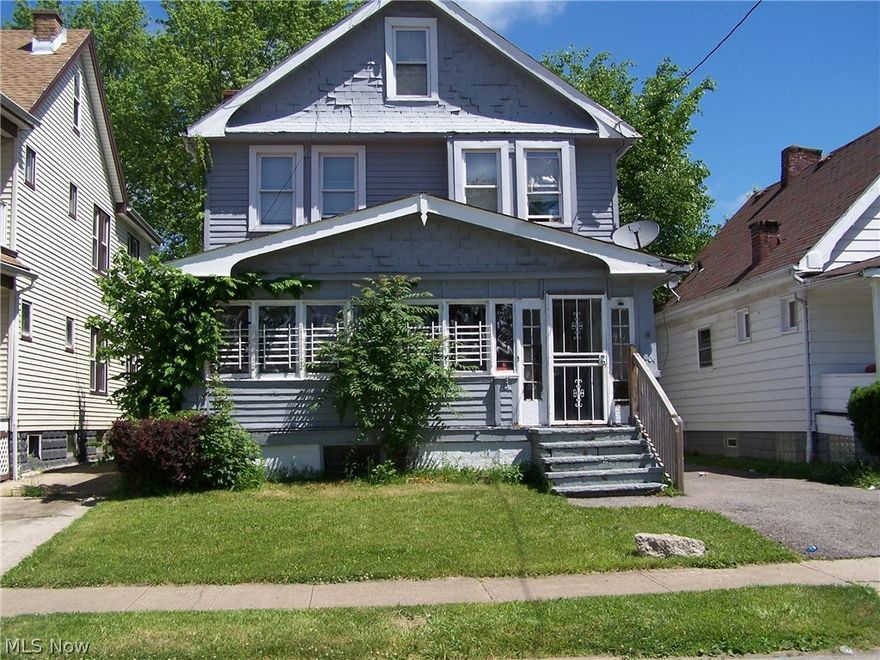Four bedroom one bath nice home to live-in or use as an excellent investment.
Presently , this home is used as an investment property. The tenant pays $750 per month plus all utilities including water and sewer.
The tenant has a month to month Lease (One year lease which becomes month to month after one year).