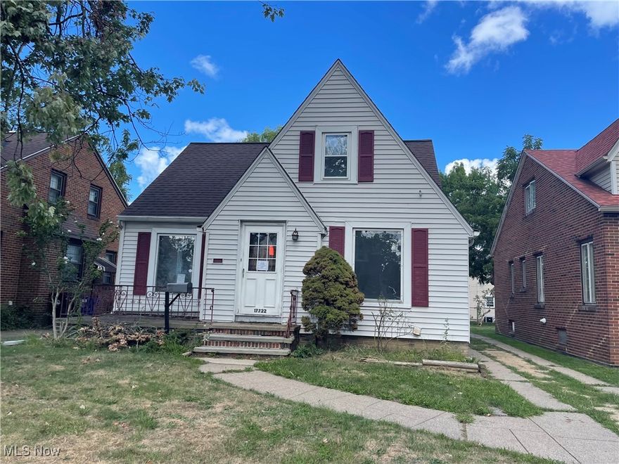 Vinyl Sided Bungalow with Vinyl replacement windows. Fully fenced ya. Two bedrooms and full bath on first floor. Thrid bedrooom up. Half bath in lower level. This property may qualify for Seller Financing (Vendee). 3) If Property was built prior to 1978, Lead Based Paint Potentially Exists. "Due to condition, the property may have health/safety risk(s). Prior to entry / access, all parties must sign a Hold Harmless Agreement and the property may only be shown by appointment"