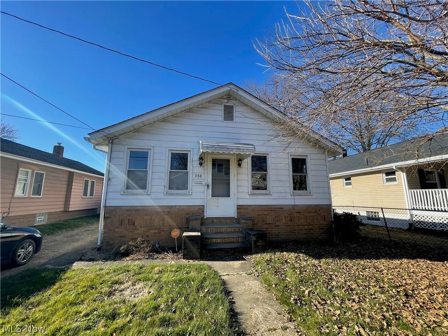 Great investment opportunity!  Solid ranch that needs some cosmetic updates.  Features three bedrooms, an updated bathroom, half-bath in basement, a large kitchen and dining room.  Conveniently located near the highway and close to major shopping centers.  Being sold as-is.