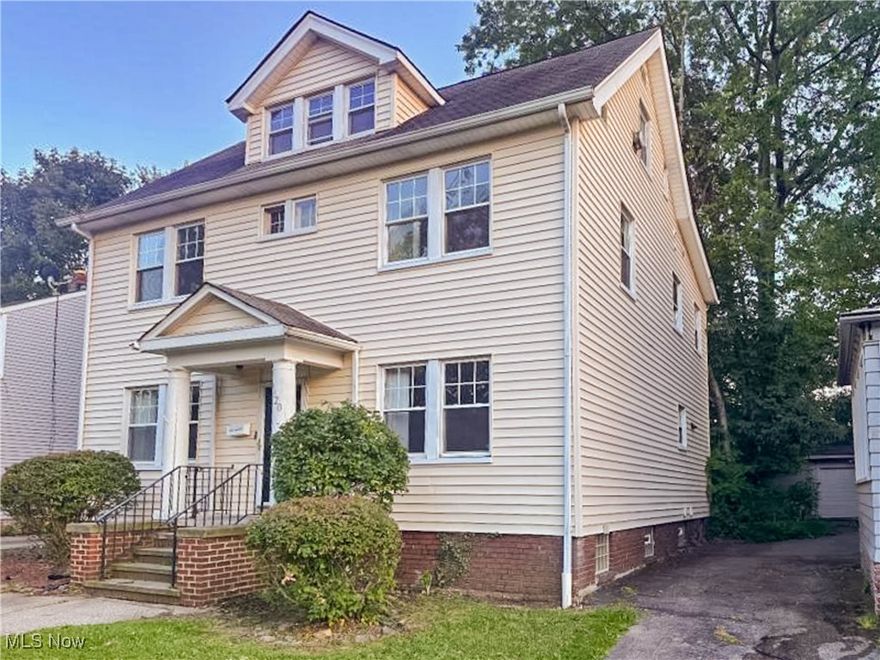 Fall in love with this gorgeous Colonial in a highly desirable suburban neighborhood! Boasting approx. 1,728 sq ft, 4 bedrooms, and 2.2 bathrooms, this home perfectly blends charm, space, and lifestyle. The bright living room welcomes you with a cozy wood-burning fireplace, flowing seamlessly into the dining room with chandelier and open kitchen—perfect for entertaining family and friends. Upstairs, three bedrooms include one with a private balcony perfect for morning coffee, reading, or enjoying fresh air. Additionally, there’s a sunroom bathed in natural light, ideal for relaxing or cozy gatherings, and a full bath with tub/shower combo. The finished third floor features a suite with full bath plus a versatile bonus room—ideal as a 5th bedroom, office, or family retreat. The unfinished basement adds endless storage possibilities. Outside, relax on the inviting side porch or park with ease in the detached 2-car garage. Conveniently near schools, parks, cafes, restaurants, and grocery stores, this home offers the perfect balance of comfort and convenience. Every level of this home invites warmth, gatherings, and cherished memories. Don’t miss your chance—schedule your showing today! Please note that the information and property details provided in this listing, including utilities and room dimensions, are approximate and considered reliable but not guaranteed. It's recommended to independently verify these details if you are considering a transaction based on this listing. The seller/current owner does not guarantee that all property information has been included in this MLS listing. Additionally, the buyer is responsible for all inspections and any city requirements to close.