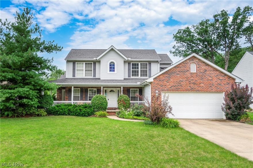 Stunning Midview Schools Colonial! This one has it all. The open floor plan will lure you in while all the added amenities will beg you to stay.  Lovely maple kitchen offers a spectacular view of the rear yard, patio and outdoor kitchen! Steps away is the great room w/ vaulted ceilings, gas fireplace and more. The formal dining room is just off the foyer area and can be used for an office or anything else needed. The first floor owners suite has an amazing luxury bath that includes a walk in shower
w/ dual shower heads, an oversized tub and huge walk in closet. There is an additional half bath and laundry room on the main floor. Upstairs you will find 3 additional bedrooms, 2 full size baths as well as an extra room for crafting, playroom etc. When you finally find your way to the lower level- prepared to be amazed. The completely finished lower level offers a full kitchen w/ all appliances, a living and dining area as well as a full luxury bath, walk in closet and enormous bedroom. T