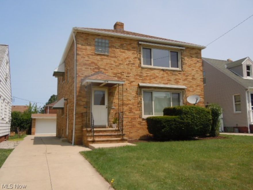 Turn Key Investment Or Live In One Half and Rent the Other! Main Floor Features, New Counter Top & Glass Tile Backsplash and Stainless Steel Appliances Can Stay! Main Floor Bath Has Been Redone With New Laminate Floor, Sink, Vanity, Toilet and Refinished Tub. First Floor Is Freshly Painted, Will Be Re-Carpeted Before Close and Has All New Interior Doors! So Much Has Been Done Including Roof, Windows, Driveway and HVAC Systems. This Charming Brick Home Is A Solid Investment Opportunity!