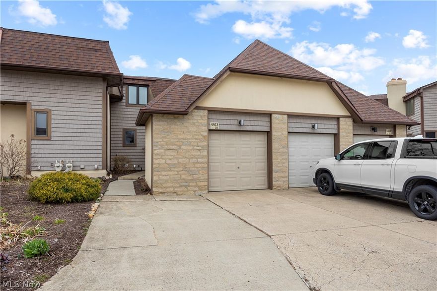 Experience luxury waterfront living in this spacious 3-story condo in Vermilion, offering approximately 2,240 sq ft and stunning views of Lake Erie, the beach, and the new marina. Located in the sought-after Compass Rose community, this exceptional home blends elegance, comfort, and a resort-style lifestyle. 

Step into a dramatic two-story foyer featuring a skylight and travertine marble floors. The updated kitchen has cream Bordeaux granite countertops, a 9' breakfast bar, travertine marble flooring, and matching black Samsung appliances. The inviting great room boasts a beautiful brick fireplace, recessed lighting, and newer LVT wood flooring, with direct access to a large deck—perfect for enjoying lake breezes and water views. A brand-new half bath with stylish finishes adds convenience to the main level.

Upstairs, the expansive primary suite features new carpet, a walk-in closet, and a private terrace balcony with lake views. The en suite bath offers a vaulted ceiling, skylight, new double vanity, jacuzzi tub, separate step-in shower, and ceramic tile flooring. A guest bedroom, and another full bath complete the upper level.

The finished lower level is ideal for entertaining, featuring a giant family room with a brick fireplace, a wet bar, recessed lighting, and access to a concrete patio. Could be another bedroom or master suite. A full bath with step-in shower and new vanity, along with a spacious laundry/utility room, adds functionality downstairs. Newer Amana washer and dryer included.

Enjoy all that Compass Rose has to offer, including a private beach, beachfront pool, and marina. A deeded boat dock—accommodating up to a 23’ boat or two jet skis—is included. Conveniently located near downtown Vermilion, shopping, and Main Street Beach. One car attached garage included, along with two additional parking spaces in front. More guest parking throughout as well.

Schedule your private showing today—this one-of-a-kind waterfront condo won’t last!