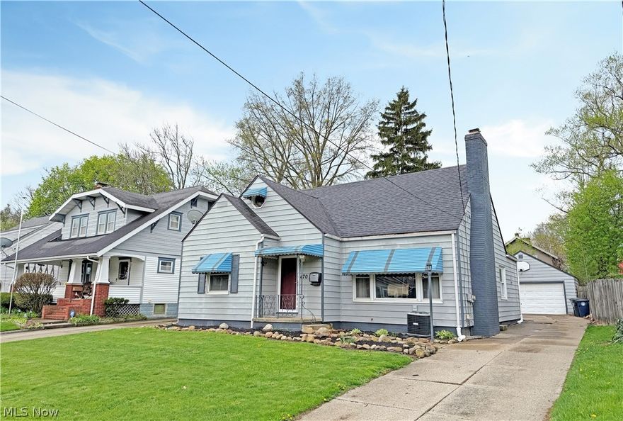 Don't miss this charming Cape Cod with recently refinished hardwood floors & a freshly painted interior! The 1st floor includes a living room with fireplace & large picture windows, a spacious kitchen with an abundance of cabinetry & counter space + stainless-steel appliances & tile flooring, 2 ample sized bedrooms, a full bath, & dining room that opens to the sun room with barn doors & a sliding glass door to the back patio. The 2nd floor features the sizable primary bedroom with sitting area, a large bonus room, & a 2nd full bath. The lower level offers excellent potential for additional finished living space. Off the back patio you will find a partially fenced yard & a 2 car garage. Newer A/C installed 2018. Conveniently located just minutes from shopping & restaurants, Metro Parks, & Alder Pond - all this plus so much more! Contact us for your own personal showing today!