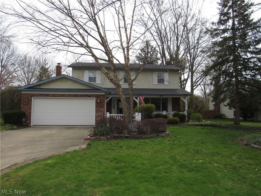 Spacious custom built one owner 4 bedroom 2.5 bath colonial located on a quiet, dead-end street in North Olmsted! Gorgeous hardwood can be found throughout the home, large family room features a brick fireplace, off of the family room, a pair of double doors leading to an enclosed back porch with a peaceful view of the private fenced backyard. Enjoy the first floor laundry room with plenty of cabinet storage! Formal dining & open bright living room. Large master suite with walk-in closet & full bath. Full basement. Many recent improvements including windows, roof, furnace & air.