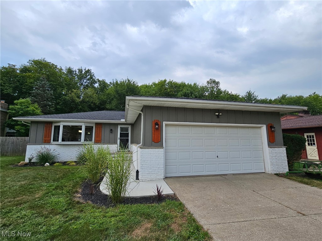 This home is located on a quiet cul-de-sac and has 3 Bedroom with Master Suite has vaulted ceiling features a walk-in shower. A full finished basement has a fireplace, separate laundry room, and half bathroom as well as large storage area. Open concept living with all new windows, doors and trim. Kitchen has all new cherry cabinets, large island with granite countertops, new refrigerator, stove, under counter microwave stay. Large 16 x 40 deck with Trex decking and 16 x 12 pergola canape. High privacy fenced back yard with access to large, wooded public area with trails perfect for walking pets. Also, back yard has a 12 x 14 shed with concrete floor.