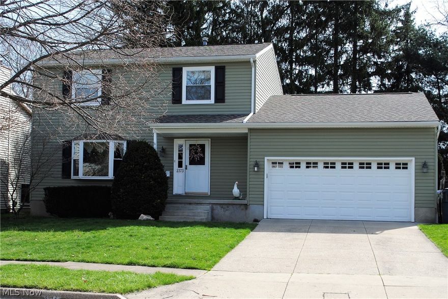 NO HOA. Well Maintained Home. RARE LARGER COLONIAL IN CUYAHOGA FALLS.  HUGE 4 Bedroom Colonial Home in Kelsey Creek Estates.  Across from Water Works Park and next to amazing walking trails and park.  This home has been WELL maintained and is move in ready.  The Kitchen was recently redone and is absolutely amazing.  Home features a relaxing back deck that can entertain friends and family.  Master Bedroom has it's own bathroom attached and over sized 2-Car Attached garage.  The basement is ready to be finished and has framing and some walls in place.  DON'T MISS OUT ON THIS HOME.