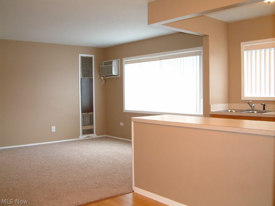 We have one of the nicest apartments available on the West-End for only $685.  Available this September! Photos are of the actual unit.  Excellent Condition! Bright & Open layout with Newer Windows, Kitchen is Open to the Living Area, Newer Bath & Neutral Decor. Newer 9-Suite Building under New Management. You'll enjoy one of Lakewoods finest and most Convenient West-End locations; across from the Cleveland Clinic offices...less than 1-mile to I-90! Each Suite features a Large and Bright Great-Room Area and Kitchen w/Newer Appliances. All separating walls are "cinder-block" thick, making this building far more quiet than others places! Generous-Sized Bedroom w/Large Custom Closet, Newer Full Bath w/Linen Closet plus a 2nd Closet for those extra  things we all have! All New In-House Laundry also located on the 2nd floor and plenty of FREE parking in a dedicated concrete parking lot...within steps of the front door. NO extra fees here! Enjoy this great Lakewood location and all that this