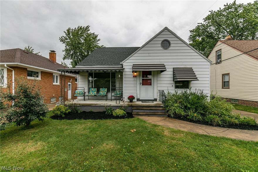 This wonderful, cute Bungalow is up for grabs! Parma Circle Area. Kitchen has been updated with soft close cabinetry, slate stainless appliances, and stone backsplash. Hardwood floors throughout living room and bedrooms. The 2 bedrooms are very nicely sized. The basement has been partially finished with a wall and more lights and outlets added. The walk up attic is nice for plenty of storage or can be finished off for more living space. Outside, there is a 2 car garage, a shed and the yard is fully fenced. All applianced are included plus a one year home warranty is being offered by the seller for buyers peace of mind ($425 APHW). Close to The Shoppes of Parma, Ridgewood Golf Course, Ridgewood Lake Park & Playground. Furnace and A/C 2009. Newer roof.