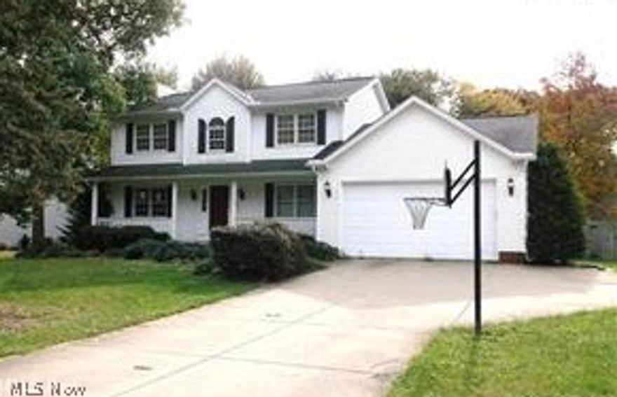 3 Bedroom, 2 Full bath Colonial. Formal dining rm with French doors, Large Kitchen with tile flooring, Living rm with gas fireplace. Part finished basement, 2 car attached garage.