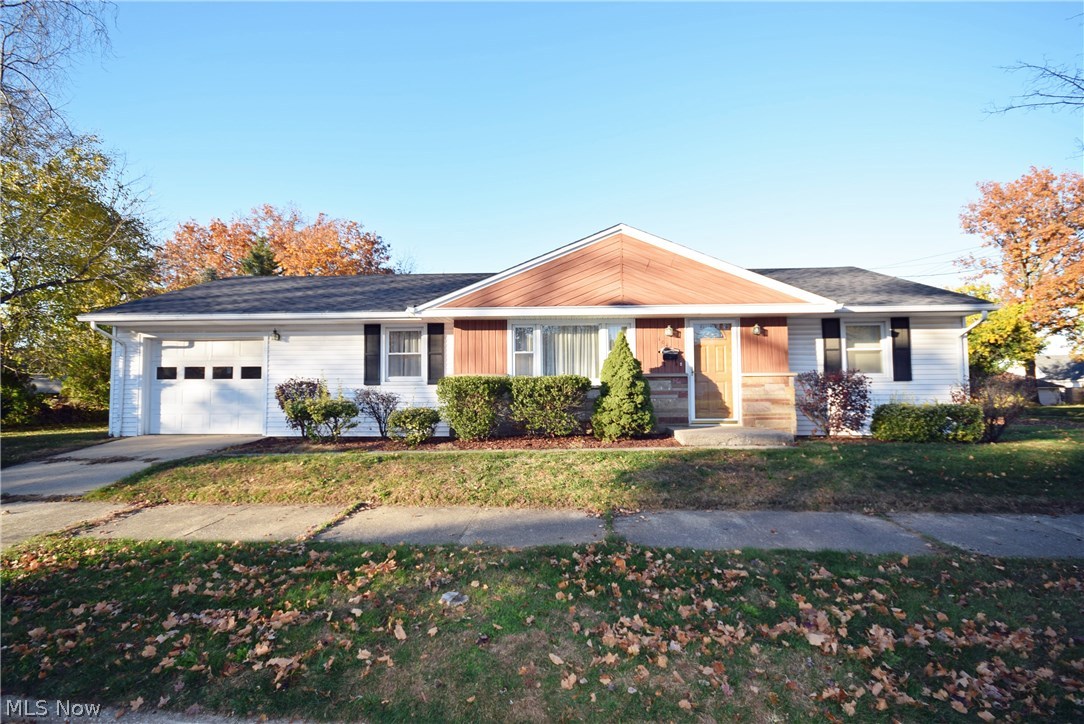 First floor living with updates! Charming ranch with hardwood floors. The kitchen features an abundance of cupboard space. Dining room has built-in shelf with a cabinet on the bottom. Updates include; new furnace in 2013, new roof in 2007 and updated siding. No worries as this house comes with America's Preferred Home Warranty. Don't miss out! Call today to schedule your showing!