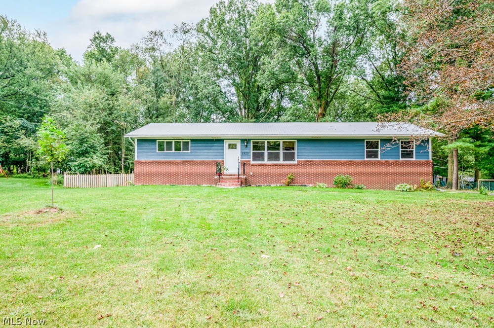 Welcome to 1925 Bentley Dr. Come in and take a look at what all this nice property has to offer. The main house features a large living, 2 bedrooms, updated full bath and updated kitchen. The living room, hallway, & 2 bedrooms features nice hardwood flooring. An addition was added consisting of a spacious family room w vaulted ceiling that overlook the private backyard, bedroom, full bath & 1st floor laundry closet. The covered back porch is open to the south and is great size to add a bench and place to hang coats. You can enter the basement from the home and there is also an outside entrance which is great for storage. The oversized 25 X 25 two car garage with high ceiling features lots of storage space as well. Rooms sizes are approx. Electric is appox. $60.00 to $80.00. Gas is approx.$60.00 to $75.00 per month.