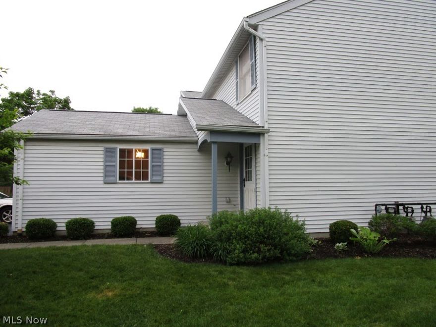 Welcome to this Ridge Meadow's spacious, end unit 2 bedroom Townhouse "condo" with full finished rec room and private patio. You will enjoy the large rooms, large closets, lots of storage and wood burning fireplace in the family room. A newly updated full bath, and recently updated furnace, a/c, and roof, with the extra convenience of an attached garage. Low, monthly HOA fee maintains the large, beautifully landscaped yard and common areas, creating care-free living in a great city with plenty of community resources and top rated schools. Convenient location, close to world-class health care, local shops, dining and easy access to the interstate.