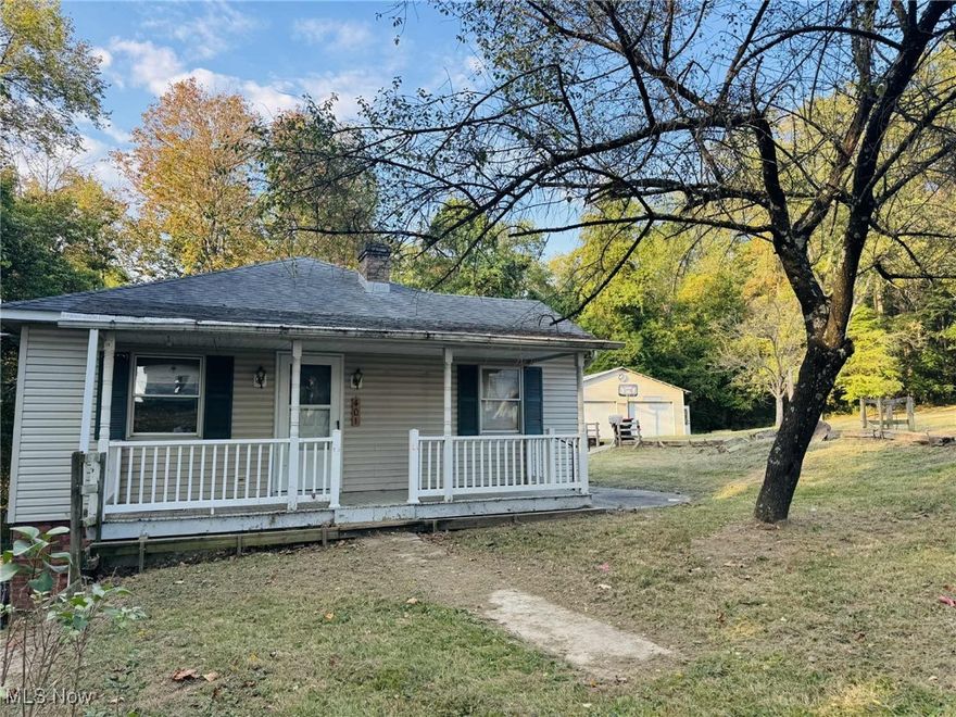 Welcome Home...Sitting on just under an acre of private land, this 2-bedroom, 1-bath home offers peace, space, and potential. All while the detached 2-car garage provides plenty of room for vehicles, storage, or a workshop setup. The home itself does need some love, but with a little vision and effort it can be brought back to life. Whether you’re looking for a cozy place to call home, or a project to make it exactly what YOU want, this property is full of opportunity. Located in Crooksville, enjoy small-town living with privacy and room to grow. Call today to schedule your private showing!