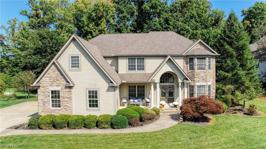 Prepare to be captivated by this exquisite residence, where luxury, space, and modern convenience converge to offer the ultimate living experience.
Upon entry, a grand foyer sets the stage for the elegance that unfolds. This home's open-concept design seamlessly connects formal living and dining areas, creating a dynamic backdrop for hosting memorable gatherings and entertaining friends and family.The gourmet kitchen is a culinary masterpiece, boasting top-of-the-line stainless steel appliances, gleaming granite countertops, and a spacious island with bar seating. With ample cabinet space and pantry, this kitchen is as functional as it is beautiful.The heart of the home, the family room, features soaring ceilings and a cozy fireplace, offering a warm and inviting retreat for relaxation. Abundant windows fill the space with natural light, showcasing serene views of the surrounding landscape.
The master suite is a true sanctuary, featuring a spa-like ensuite bathroom with a soaking tub, separate walk-in shower, and dual vanities. Additional bedrooms are generously sized, providing flexibility for families and guests.
Need a home office or a space to pursue your passions? You'll find it here with a dedicated office/study room that offers both functionality and style.

Conveniently located in the highly sought-after Concord Township, you'll enjoy easy access to top-rated schools, shopping centers, parks, and major highways, simplifying daily life.