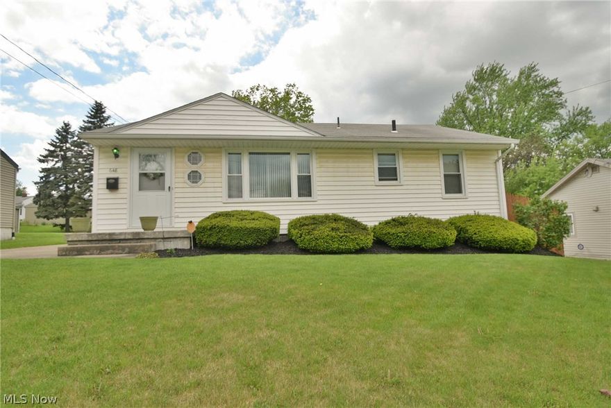 Come check out this great home!!  NEW WINDOWS 2014 HARDWOOD FLOORS UNDER CARPET in living room and Master. Completely updated bathroom done in 2016. New paint in 2014. Home has been extremely cared for and is move in ready. Two car garage, fenced in backyard and large covered patio area. Custom counter tops in kitchen along with lots of cupboard space new ones added in past two years. Large basement with shower and sink. Washer and dryer stay. Office in basement along with large entertaining area and storage.